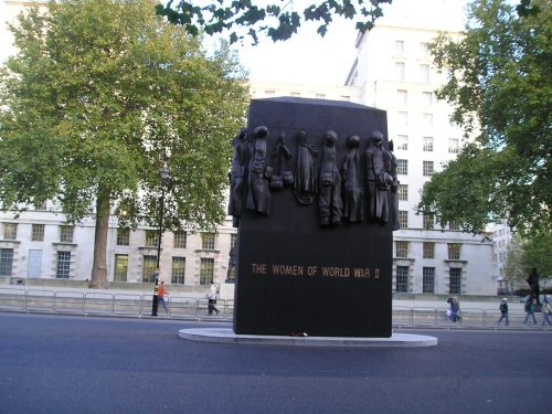 Whitehall, London.  The Women of World War II