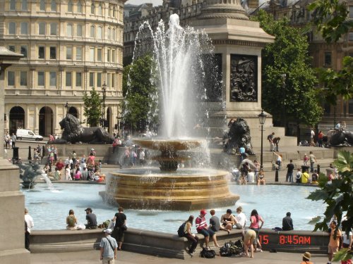 Trafalgar square, London