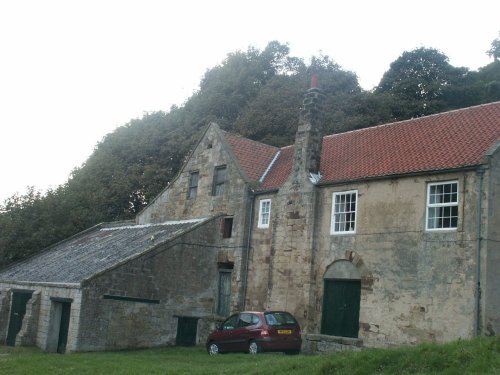 Old Cement Works in East Beck Sandsend nr Whitby.