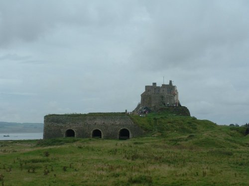 Lindisfarne Castle & Lime Kilns, Holy Island, Northumberland