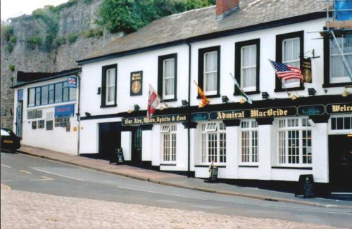 The Admiral MacBride in Plymouth, Devon.