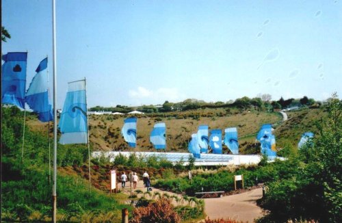 The Eden Project in Bodelva, Cornwall