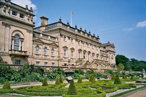 Harewood House in West Yorkshire - Terrace Gardens, June 2005