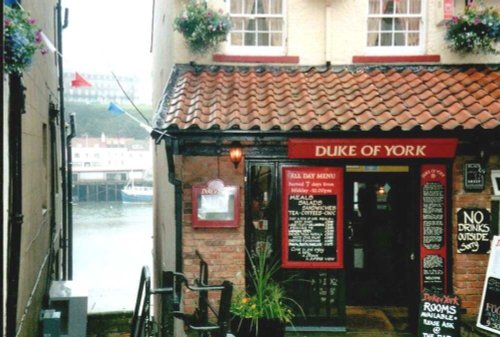 Church Street in Whitby, North Yorkshire