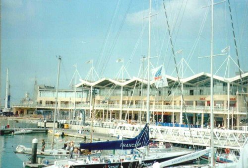 Gunwharf Quays in Portsmouth, Hampshire