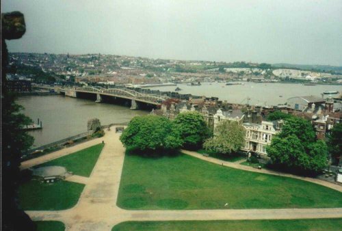 River Medway - view from Rochester Castle