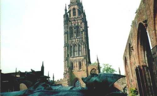 Old Cathedral in Coventry