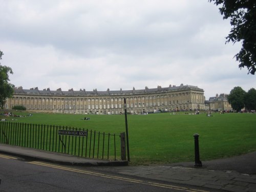 Royal Crescent in Bath, Somerset