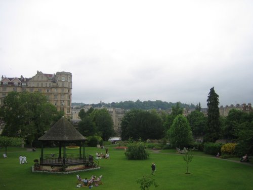 Parade Gardens in Bath, Somerset