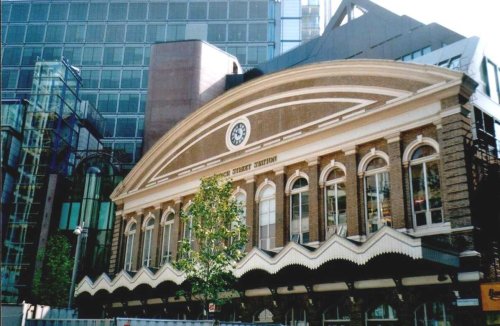 London, City, Fenchurch Street Station - May 2004