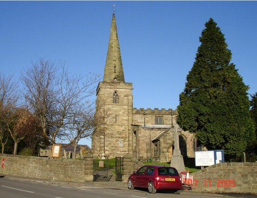 Crich church, Derbyshire
