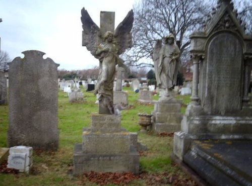 Old stones in Kingston cemetary, Portsmouth