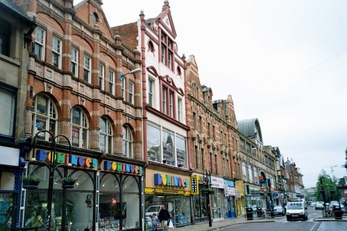 High Street in Leicester - June 2005