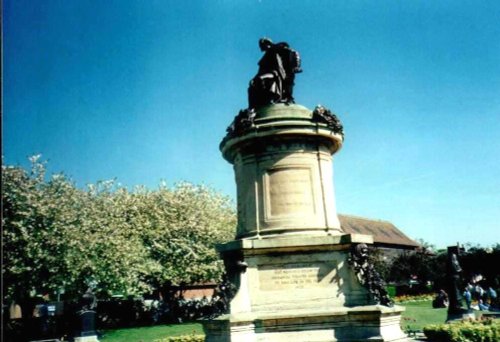 Shakespeare Memorial in Stratford-upon-Avon