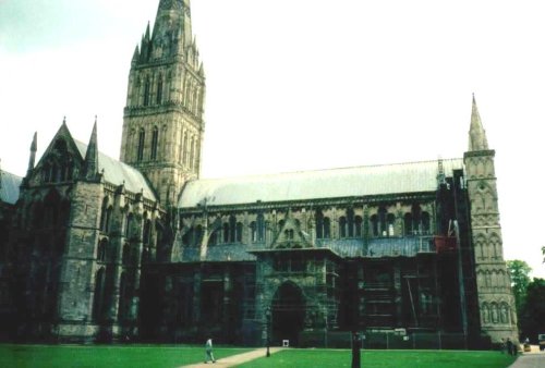 Salisbury Cathedral in Salisbury