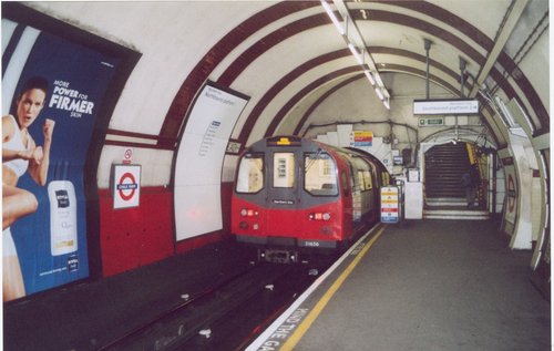 Tube, Chalk farm, London