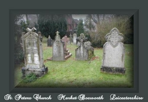 St. Peter's Churchyard Market Bosworth Leicestershire, England