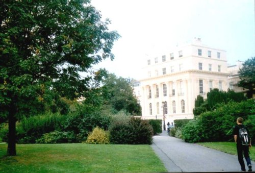 London - Regent's Park and Chester Terrace, Sept 2002