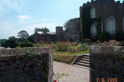 Powderham Castle Gardens July 2005