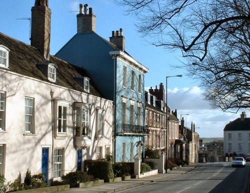 Winter sunshine, Pottergate, Lincoln.