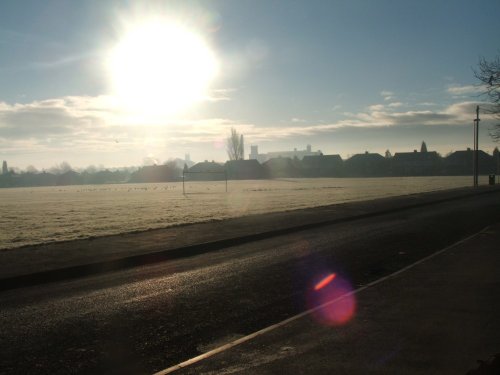 Christmas morning, Somerset Road, Atherton, 2005