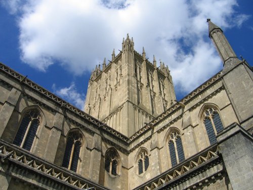 The Cathedral, Wells,  Somerset.