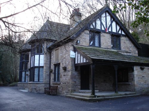 The kiosk, Sunnyhurst Woods, Darwen, Lancashire.