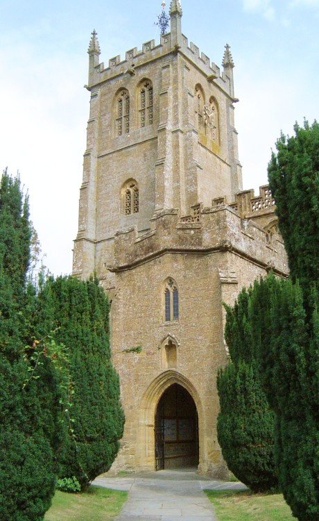 The Parish Church at Martock, Somerset