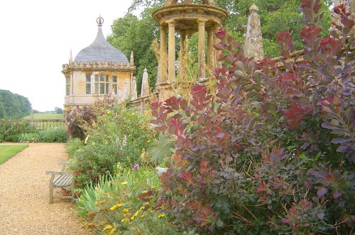 Gardens, Montacute House (NT), Somerset