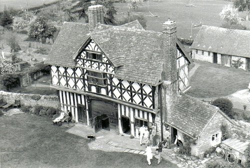 The Gatehouse Stokesay Castle, Shropshire from the Keep