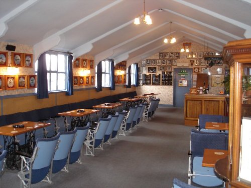 The Garrison Cinema Bar, Eden Camp, Malton, North Yorkshire.