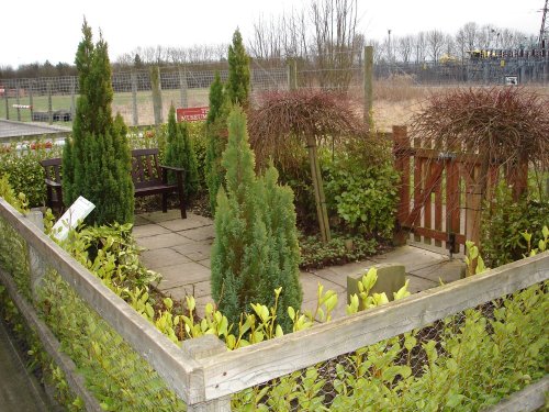 The Memorial Garden, Eden Camp, Malton, North Yorkshire.