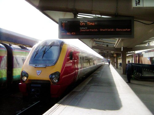 At Derby Midland Railway Station, Derby