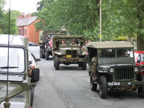 A picture of the Yanks Event,Uppermill Village, Uppermill, Greater Manchester.