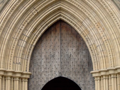 Ripon cathedral door