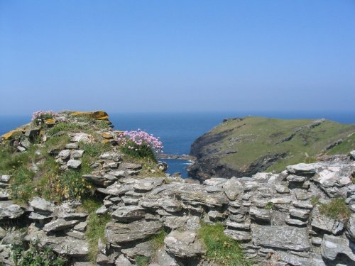 Tintagel Bay, Cornwall - June, 2003