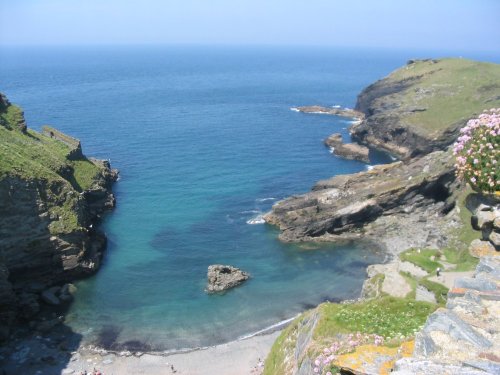 Cove at Tintagel, Cornwall - June, 2003