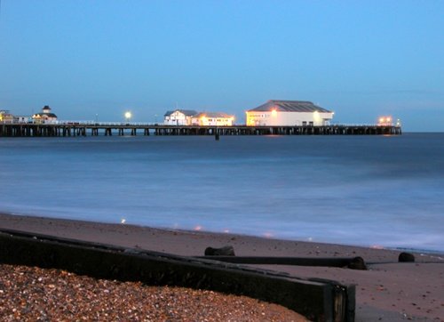 Clacton Pier at Night, Clacton On Sea