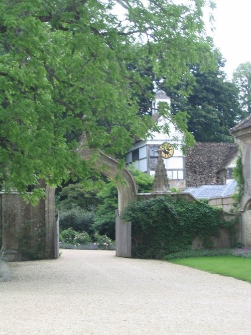 Lacock Abbey entrance archway - June, 2003