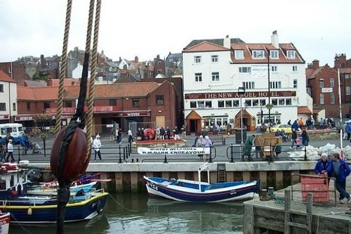 HMS BARK ENDEAVOUR at WHITBY 2001