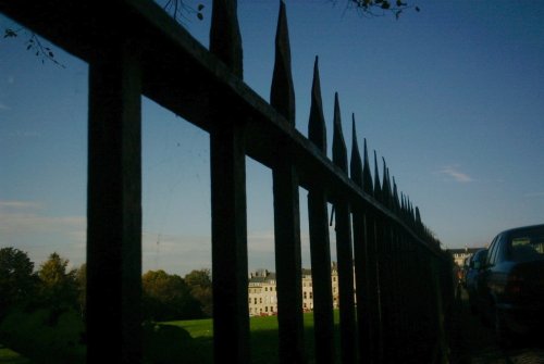 The Crescent railings, Bath