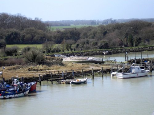 Some of the wrecks in an old disused marina.
Littlehampton.