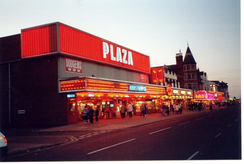 Skegness at night.