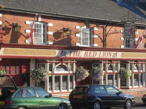 The Red Lion. Cerne Abbas. Dorset.