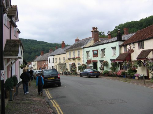 Dunster village, Somerset