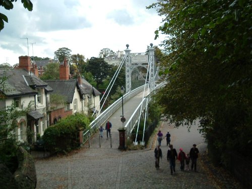 Suspension bridge, Chester