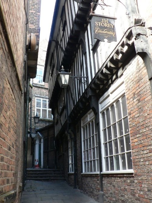 Lady Peckett's yard, York.