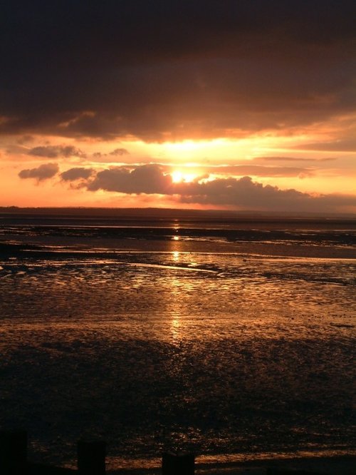 Sunset at Southend. Boxing Day '05