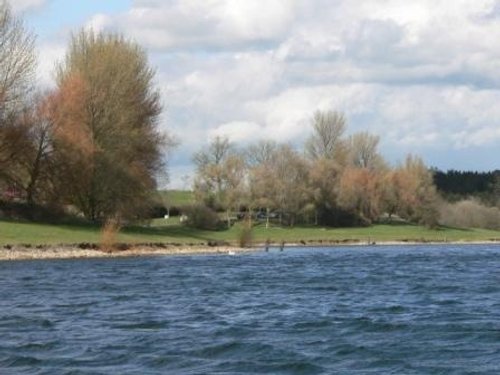 Draycote Water in April