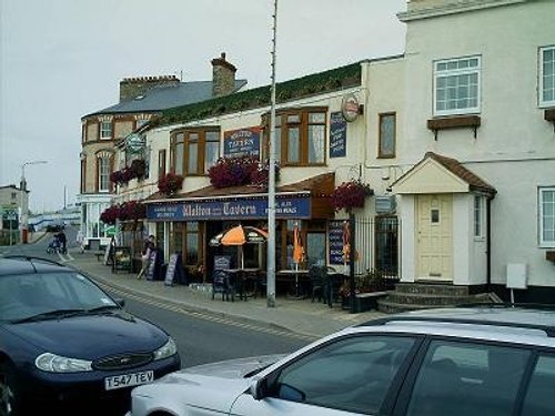 Walton Tavern overlooking the sea at Walton on the Naze, Essex